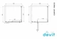 Душова кабіна Devit Comfort FEN2123 90х90 см профіль хром/прозоре скло - изображение 2