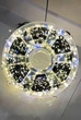 Гирлянда Мишура ФЛЭШ Феерверк (хвойная лапа) 50 м 1500 LED от розетки роса (теплый белый цвет) зеленый провод - изображение 2