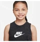 Детская майка для девочки Nike Sportswear M Черная DO7161-010 - изображение 3