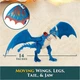 Игровой набор Dreamworks Dragons Как приручить дракона Злобный Змеевик и всадница Астрид (6075558) - изображение 3
