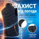 Жилет с подогревом размер L на 9 зон с питанием от PowerBank Черный (HV09-L) - изображение 7