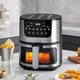 Безмасляна фритюрниця на 7 л DOMOTEC MS-3221 3500W - изображение 1