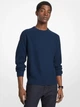 Джемпер чоловічий Michael Kors Wool Blend Crewneck Sweater OF560DUH4X3 M Синій (198912250719) - зображення 1