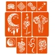 Набор хны с трафаретами для био-тату Fresh Tattoo henna-set-05 №5 - изображение 2