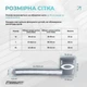Бандаж на колено EasyFit размер M серый с силиконовым кольцом и фиксирующей лентой - изображение 6