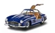 Подарунковий набір 1:24 Mercedes Benz 300SL - 140 Years of Innovation (Model Set) Revell 05614 - зображення 3