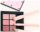 Портативный набор кистей для макияжа 4 в 1 длина 135 мм ворс 37 мм SQ-25218 - изображение 4
