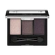 Тіні для повік компактні Bless Beauty Trio Fusion Eyeshadows №06 Рожевий Нюд П+Коричневий П+Бордово-Коричневи - изображение 1