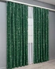 Комплект готових штор VR-Textil Льон мармур Royal Touch № 2002ш Зелений 200х270 см 2 шт (32-478) - зображення 4