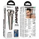 Портативная электробритва Hoco HP39 Three-head shaver 600mAh, серая - изображение 5
