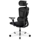 Офісне крісло Mealux S4 Air Fabric Black (HF-S4 F/B) - изображение 3