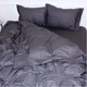 Постільна білизна MirSon SatinStripe 30-0012DarkGray 143х210 Сімейний (2200005252000) - изображение 3