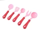 Набор посуды Cooking Set (9 предметов) розовый ЮНИКА (1726) - изображение 5