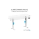Комп'ютерний стіл OfficePro ODE1670W White (ODE1670W) - зображення 2