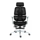Офісне крісло GT Racer B-2450 White/Black - зображення 2