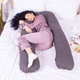 Подушка MirSon для вагітних та відпочинку Naturale Line №8001 U-подібна Marco (2200006178095) - зображення 2