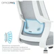 Офісне крісло OfficePro Harmony OC310-W-LG-LG (OC310-W-LG-LG) - зображення 4