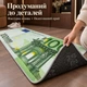 Інтер'єрний декоративний килимок Cappone 100 Євро, 80x160 см - зображення 2