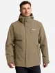 Куртка демисезонная с капюшоном мужская Jack Wolfskin Stonelite 3In1 Jkt M A66473-A0082 M Бежевая (4064886766685) - изображение 2