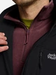 Спортивная ветровка мужская Jack Wolfskin Wild Winds Jkt M A66309-6000 3XL Черная (4064886756648) - изображение 4