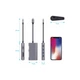 Концентратор Dynamode USB3.1 Type-C to HDMI, 3хUSB3.0, RJ45, USB Type-C Female, SD (Dock-USB-TypeC-HDMI-USB3.0-RJ45) - изображение 5
