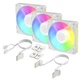 Кулер до корпусу Arctic BioniX P12 A-RGB 3-P (ACFAN00338A) - зображення 1