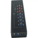 Концентратор Dynamode 4*USB3.0 data ports + 3*2.4А charge with Power Adaptor metal (DM-UH-P407) - изображение 5