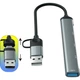 Концентратор Dynamode 5-in-1 USB Type-C/Type-A to 1хUSB3.0, 2xUSB 2.0, card-reader SD/MicroSD (DM-UH-514) - изображение 5