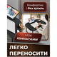 Складаний мініклац-підставка TOPA для ноутбука планшета сніданку AWS-W-019 Чорний - зображення 4