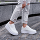 Женские кроссовки кеды на высокой подошве Fashion 107-06 Белые 37 - изображение 5