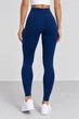 Лосины женские однотонные в рубчик синий 214RU200 AGER XL - изображение 4