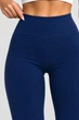 Лосины женские однотонные в рубчик синий 214RU200 AGER XL - изображение 5