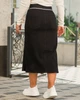 Спідниця LJ W840, 52, чорний - изображение 3