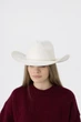 Шляпа ковбойка замшевая D.Hats цвет молочный - изображение 2