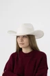Шляпа ковбойка замшевая D.Hats цвет молочный - изображение 3