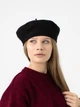Берет замшевый демисезонный D.Hats черного цвета - изображение 3