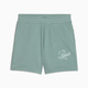 Шорти жіночі PUMA ESS SCRIPT 5" High-Waist Shorts Women 68498430 xs, зелений - изображение 4