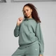 Худі жіноче ESS ELEVATED Comfort Rib Hoodie Women 68502330 s, зелений - изображение 1