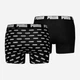 Труси чоловічі PUMA MEN EVERYDAY AOP PRINT 93832401 l, чорний/білий - зображення 2