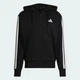 Худі чоловіче ADIDAS Essentials 3-Stripes French Terry JD1877 s, чорний - изображение 1