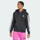 Худі чоловіче ADIDAS Essentials 3-Stripes French Terry JD1877 s, чорний - изображение 2