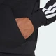 Худі чоловіче ADIDAS Essentials 3-Stripes French Terry JD1877 s, чорний - изображение 7