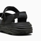 Сандалі PUMA Hypnotic Sandals Unisex 40484401 46, чорний - изображение 3