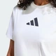 Футболка жіноча adidas Z.N.E. JE7857 s, білий - зображення 5