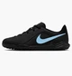 Кроссовки детские Nike Jr. Tiempo Maestro Club Big Kids Turf Low- Top Soccer Shoes Black 4.5Y Черный IB5024-040 - изображение 1