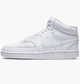 Кросівки жіночі Nike Wmns Court Vision Mid 36.5 Білий CD5436-100 - зображення 1