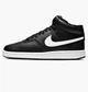 Кросівки жіночі Nike Wmns Court Vision Mid 42.5 Чорний CD5436-001 - зображення 1