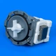 Насос (помпа) 30W на 8 защелках клеммы сзади отдельно HANYU B20-6AC - изображение 1