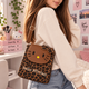 Сумка дитяча для дівчаток та підлітків hello kitty mimiao леопардова коричнева - зображення 3