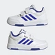 Кеди дитячі ADIDAS TENSAUR HOOK AND LOOP H06307 30, білий/синій - изображение 3